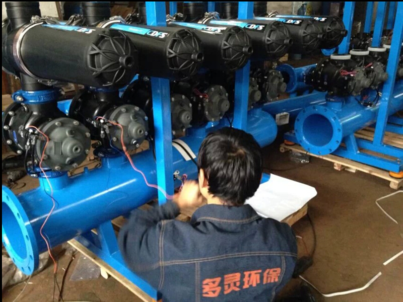 長(zhǎng)沙多靈環(huán)保疊片過濾器組