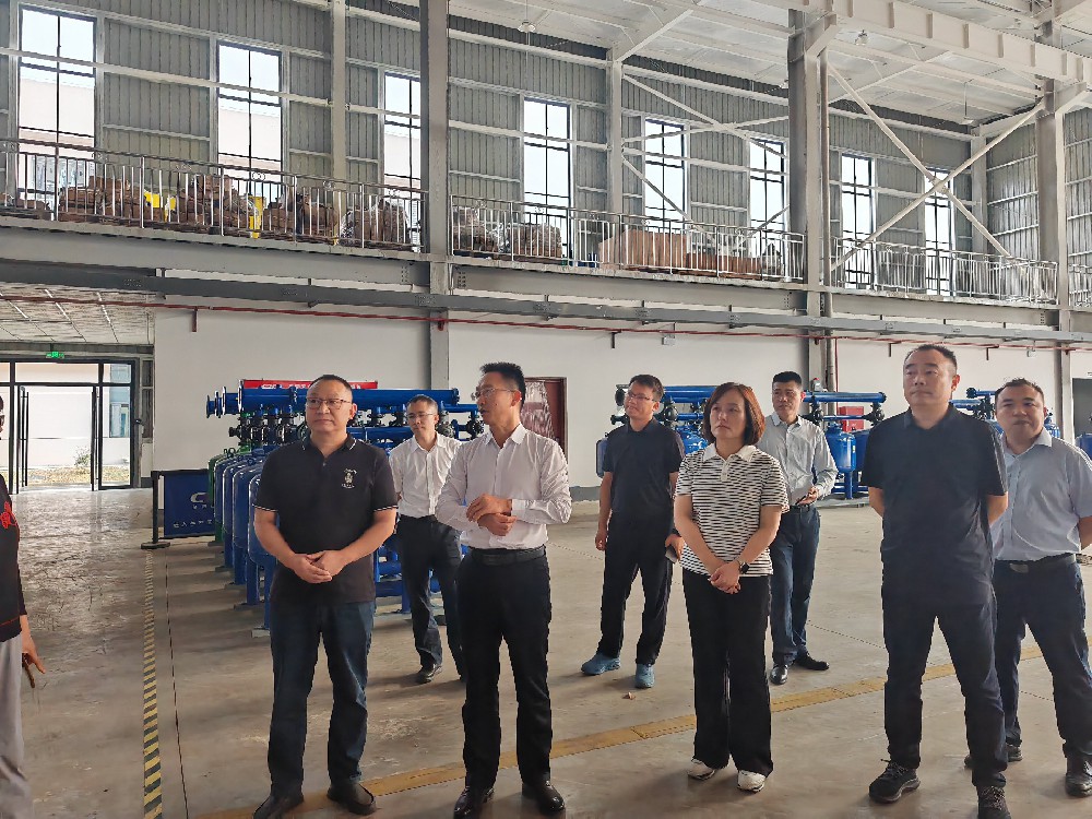縣領(lǐng)導調(diào)研多靈環(huán)保，共謀高新區(qū)綠色發(fā)展