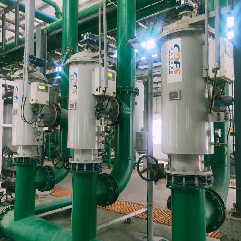 自清洗過濾器FL安裝現場